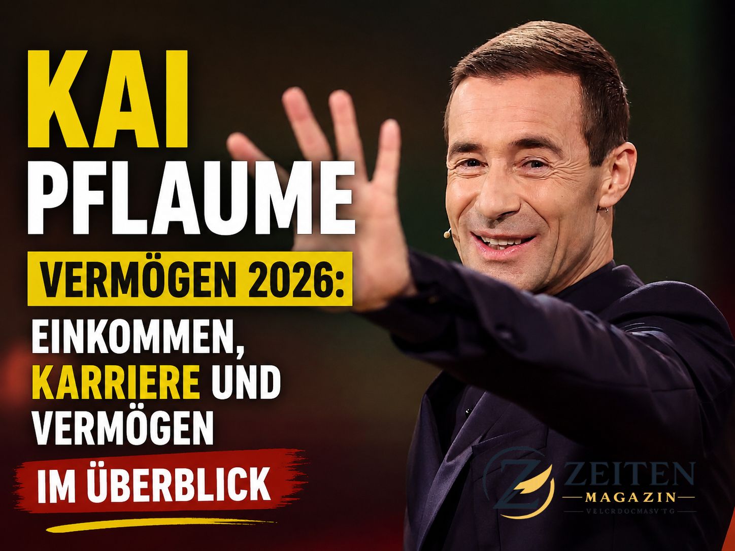 Kai Pflaume Vermögen