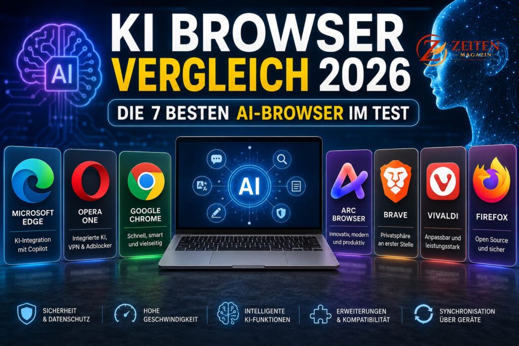 KI Browser Vergleich